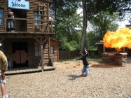 Explosion bei den Dreharbeiten Explosion bei den Dreharbeiten